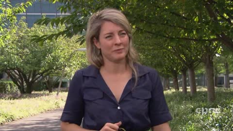 Canada: Foreign Affairs Minister Mélanie Joly speaks with reporters in New York – September 20, 2022