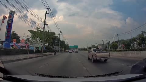 Good Samaritans Help Stray Cat on Busy Road