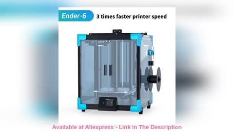 ⚡️ Creality Ender-6 3D Printer Silence Mainboard TMC2208 Large 250x250x400mm Stable Core X-Y