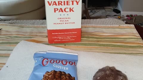 Eating GooGoo Cluster Variety Pack, Pecan Packet, Dbn, MI, 5/29/24