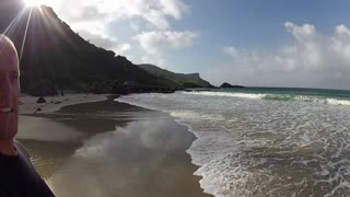 Mark Clark Portrush driving around Cushendun and Runkerry 2016.