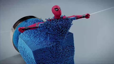 SPIDERMAN vs MAGNETIC BALLS