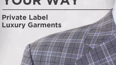 Private Label Garments | Adrian Jules Ltd