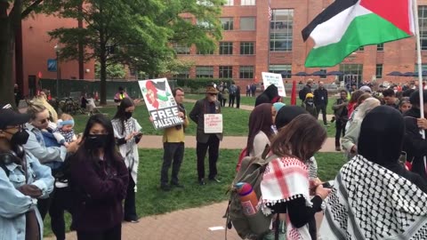 USA: Students At George Washington University Join Pro-Palestinian Protests!