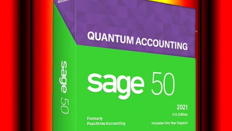 Sage Software Sage 50 Quantum Accounting 2021 U S 2 User Accounting Software 2 Users