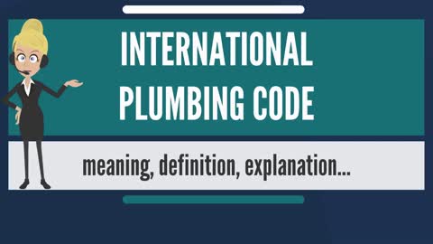 Exam What is INTERNATIONAL PLUMBING CODE