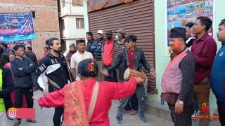 Nyakhi Baja, Mahalaxmi Jatra, Balambu, Chandragiri, Kathmandu, 2080