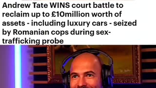 Andrew tate wins court battle