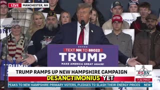 Ron DeSanctimonious gets ROASTED at TRUMP RALLY