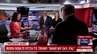 MSNBC Panel Laughs About Trump Forcibly Having 'His Mouth Shut' During Trial Despite Campaign