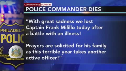 Two Philadelphia Police Officer Die from COVID related Medical Complications