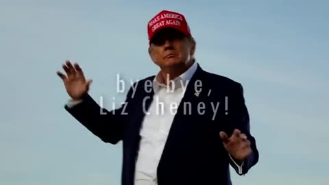 The Bye-Bye Liz Cheney Trump Dance