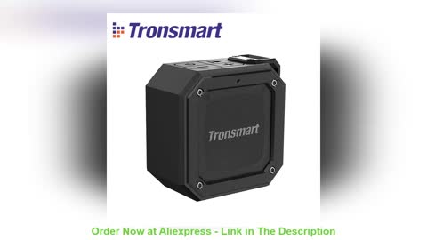 ❤️ Tronsmart Groove (Force Mini) Bluetooth Speaker IPX7 Waterproof Column Portable Speaker