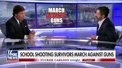 Tucker Carlson takes down gun control activist for attention on students in the debate