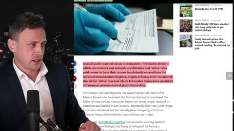 Spanish big pharma boss busted with fake vax pass