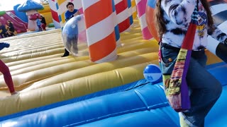 Spencer at World's Largest Bounce in Hicksville VID_20221008_151813