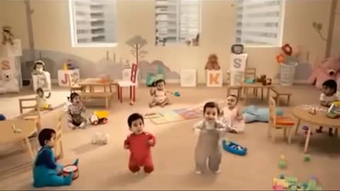 Video cute baby funny dance 🙋🙋🐶