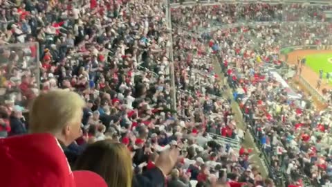 TRUMP IS BACK! Cheers on the Atlanta Braves and TRIGGERS the Woke Mob!