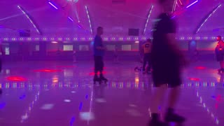 Gold Roller Skating