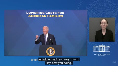 Biden Does his Best to Read off his Prepared Response to Classified Documents Scandal