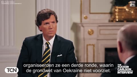 Tucker Carlson interviewt Poetin (Engels gesproken; Nederlands ondertiteld)