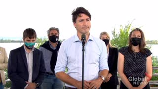 Trudeau dodges question about former Liberal MP saying she's voting Conservative