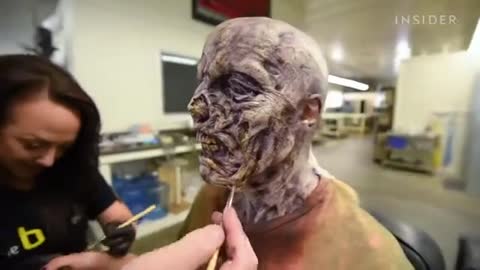 How A Hollywood Makeup Artist Turns Actors Into Zombies | Movies Insider