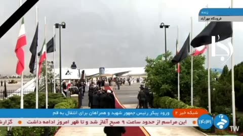 Iranian President and Co. arrived in Tehran for the continuation of the "farewell ceremonies".