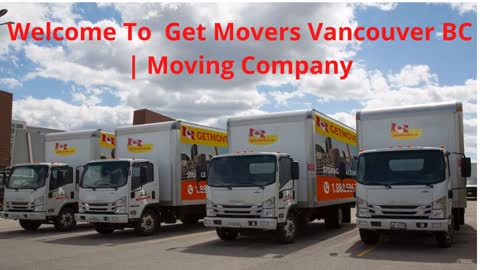 Get Movers | #1 Moving Company in Vancouver, BC