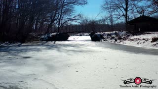 Ice Fishing At Rogers-Lakewood Valpo In Park Stunning Day