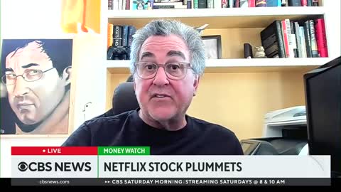 MoneyWatch_ Netflix stock plummets, bringing uncertainty to the streaming world