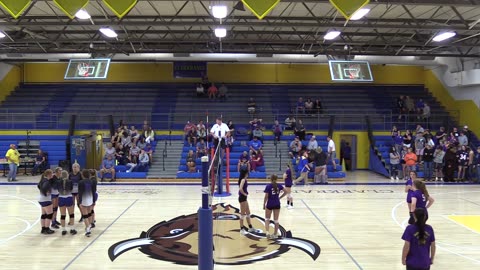 Clarkrange Volleyball Game 9/27/21