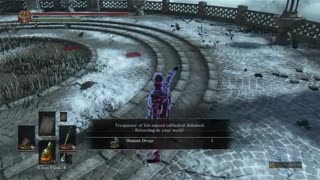 Dark souls 3, Two Aldrich vs gank squad and idiot invader