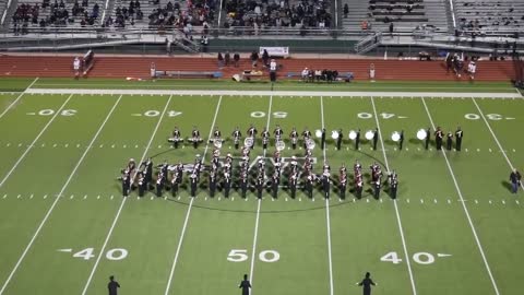 Timberview High School Marching Band Halftime D II Region II Playoffs