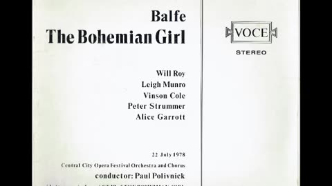 Bohemian Girl Michael William Balfe (Polivnick 1978) LP Sides 1+2