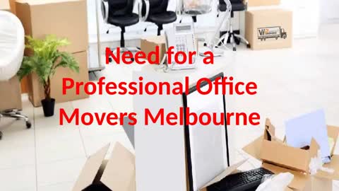 Office Removalists Melbourne