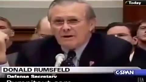 Cynthia McKinney grilling Donald Rumsfeld over DYNCORP human trafficking