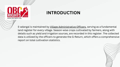 E-adangal certificate crop registration online in Tamil Nadu