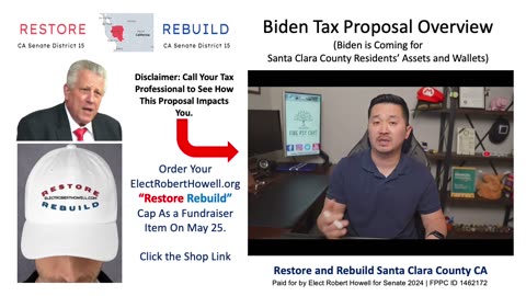 Biden Tax Proposal Cometh For Mildly- and Over-Ambitious Santa Clara County Resident