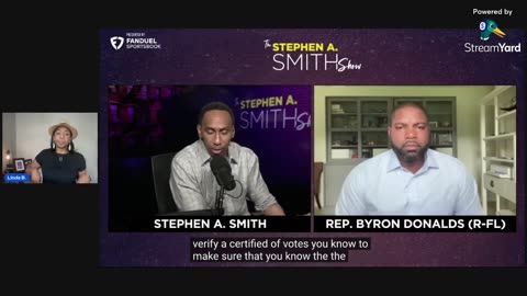 Byron Donalds SHUTS DOWN Stephen A. Smith About Trump!