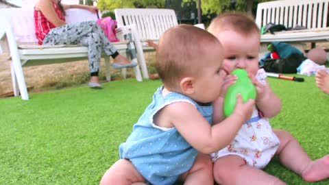 Twins Baby funny video so Cute