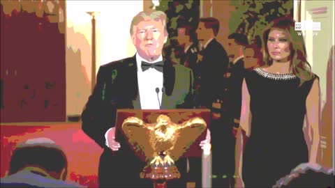 Donald Trump Hosts the Governors Ball But it's Lofi and Chill