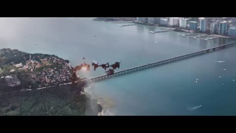 Iron Man Plane Rescue Scene - Iron Man 3 (2013)