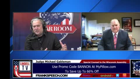 Justice Gableman Joins War Room Discusses Tianna Epps-Johnson from the CTCL