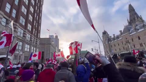 Freedom Convoy Ottawa 2022