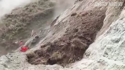 Mother Nature Angry Caught On Camera - Amazing Monster Flash Flood_ Landslide_ Scary STORM 2023