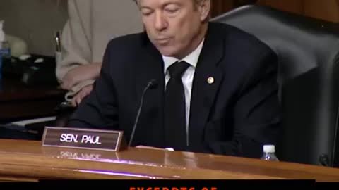 Rand Paul rips into the Itel community!