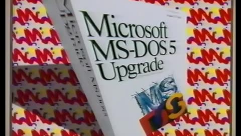 Silly MS-DOS 5 Promo Video