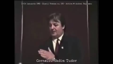 După 29 de ani: A avut Corneliu Vadim Tudor în 1993?