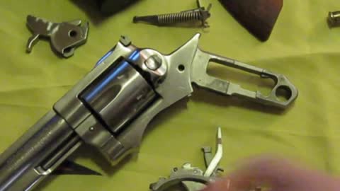 Basic Firearms Disassembly #2: Ruger GP100 revolver